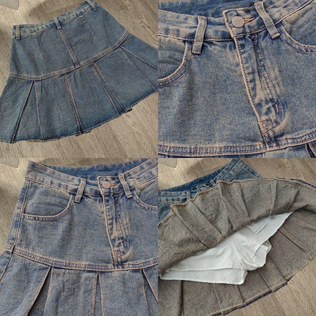 Y2k denim skirt (Category: Skirts) located in Orani. Submitted by pichie.salvador (Listing ID 1470592579, Image 2). Description: 𐀔 𝒀𝟐𝑲 𝑫𝒆𝒏𝒊𝒎 𝑺𝒌𝒊𝒓𝒕 𐀔 ♡ 𝑷𝒓𝒊𝒄𝒆: ₱129 ♡ 𝑾𝒂𝒊𝒔𝒕𝒍𝒊𝒏𝒆: 25" - 26" ♡ 𝑳𝒆𝒏𝒈𝒕𝒉: 14" review all photos before claiming. ♡ 𝑪𝒐𝒎𝒎𝒆𝒏𝒕 𝑴𝑰𝑵𝑬 𝒕𝒐 𝒄𝒍𝒂𝒊𝒎! 💳 𝑷𝒂𝒚𝒎𝒆𝒏𝒕 𝒇𝒊𝒓𝒔𝒕 𝒗𝒊𝒂 𝑮𝑪𝒂𝒔𝒉 🛒 𝑻𝒊𝒌𝑻𝒐𝒌 𝑪𝒉𝒆𝒄𝒌𝒐𝒖𝒕 𝒐𝒓 𝑫𝒊𝒓𝒆𝒄𝒕 𝑱&𝑻 📦 📍 𝑷𝒊𝒄𝒌𝒖𝒑: Dwellings, Mu