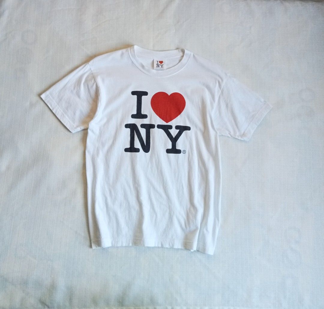 Y2k I Love NY tee (Category: Shirts) located in Bagabag. Submitted by thrift_stories96 (Listing ID 1470695973, Image 1). Description: Y2k I Love NY tee Small on tag fits medium womens Length - 24 Width - 18 Condition - excellent No flaw.