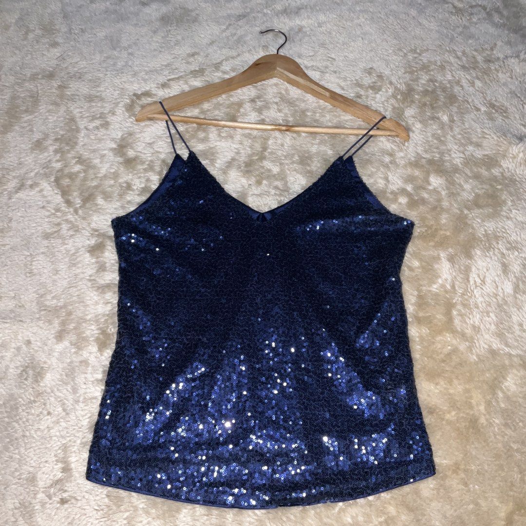 y2k Sequin Top (Category: Others Tops) located in San Fernando. Submitted by jz_ofiaza (Listing ID 1470598843, Image 2). Description: Excellent Condition no issue.
