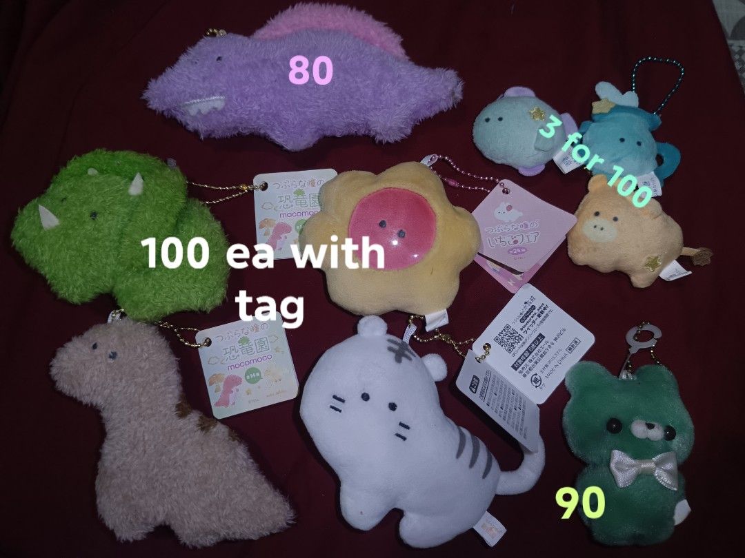 Yell bag charms and plushy (Category: Plushies & Soft Toys) located in Victoria. Submitted by yannirose (Listing ID 1470728781, Image 1). Description: Gcash/j&T (can nego if getting 2 or more) .
