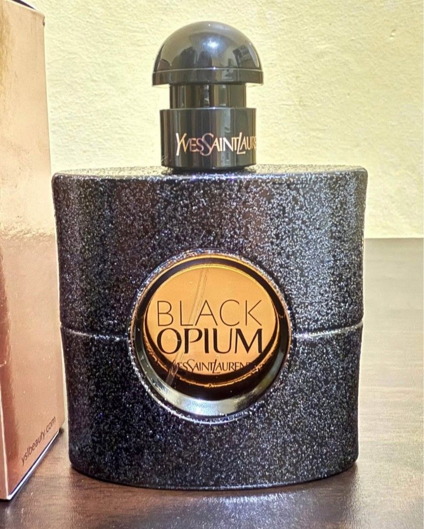 YSL Black Opium (Category: Fragrance & Deodorants) located in Manila. Submitted by precy.gracr (Listing ID 1470736741, Image 1). Description: few sprays only missing.