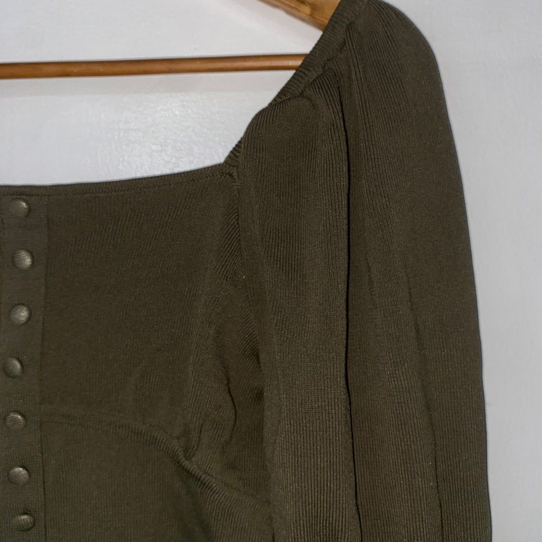 ZARA rib knit top (Category: Blouses) located in San Jose del Monte. Submitted by mamiracky (Listing ID 1470566831, Image 3). Description: .