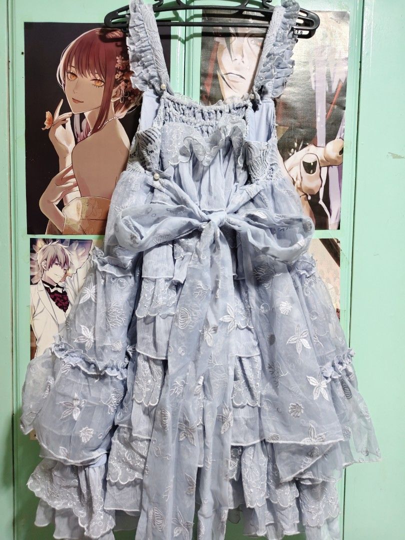 ZJstory JSK (Category: Sets or Coordinates) located in Cabanatuan. Submitted by _yleiii (Listing ID 1470675592, Image 2). Description: ZJstory JSK 💸1,700 (can lower to 1,400 if payo) - bought from Aerith(.)ph for 1,899php - good as new, no flaws! hasn't been worn outside since receiving it - size L on tag bust: 36-40 waist: 32-36 hips: free 💸MOP: Gcash, Bank Transfer 🚛MOD: J&T, LBC, SPX 📍Loc: Nueva Ecija.