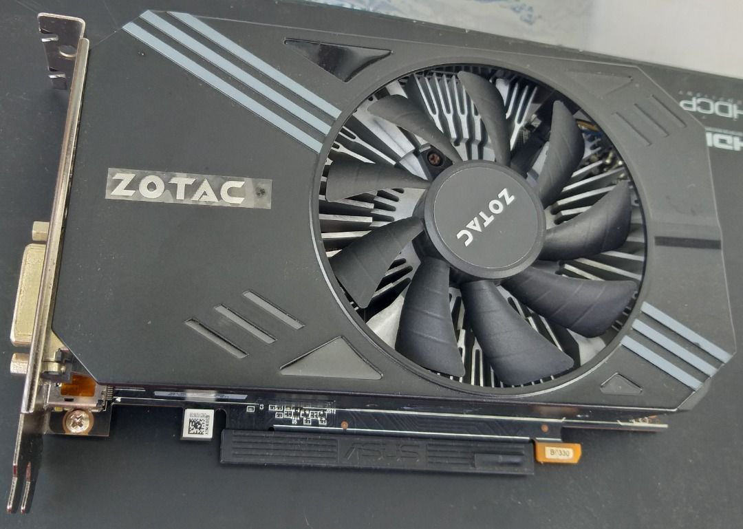 ZOTAC GTX 1060 6GB (Category: Computer Parts) located in Caloocan City. Submitted by eselo.co (Listing ID 1470714502, Image 2). Description: - ZOTAC GTX 1060 6GB - Single fan design ITX - 6pin required - 6GB GDDR5 PICK-UP for testing.. Last price already posted. Good working condition Mint Condition.