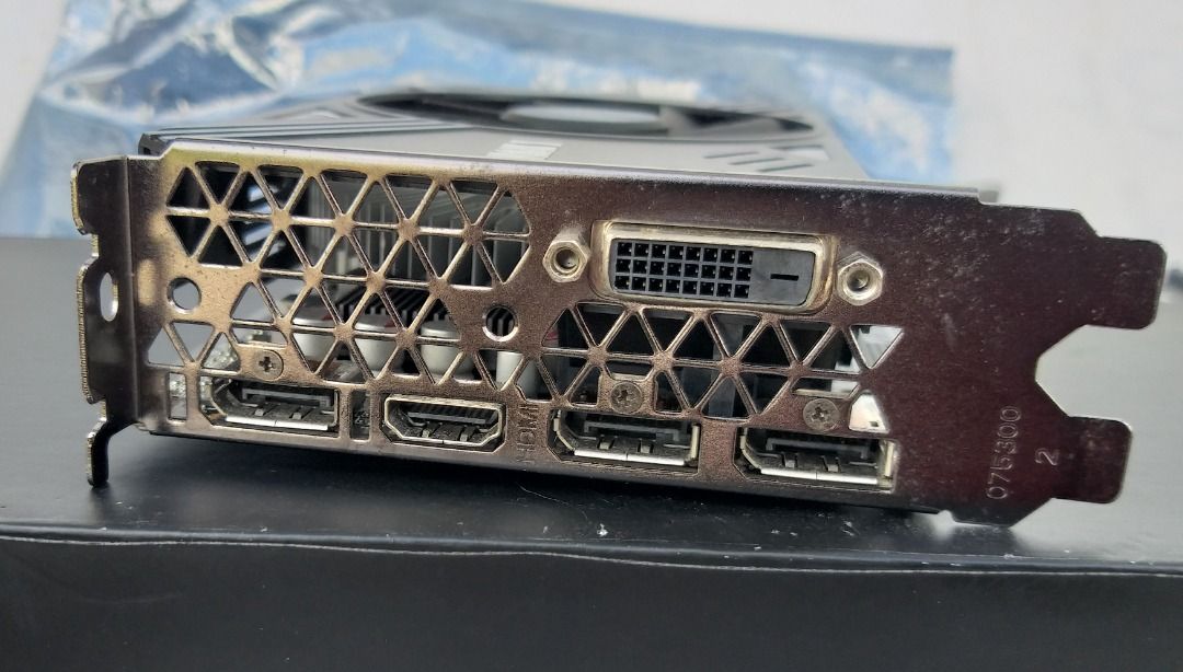 ZOTAC GTX 1060 6GB (Category: Computer Parts) located in Caloocan City. Submitted by eselo.co (Listing ID 1470714502, Image 3). Description: - ZOTAC GTX 1060 6GB - Single fan design ITX - 6pin required - 6GB GDDR5 PICK-UP for testing.. Last price already posted. Good working condition Mint Condition.