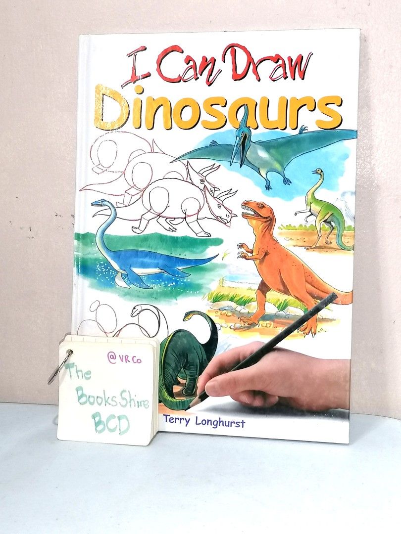 [12 inch] I Can Draw Dinosaur (Hardcover) (Category: Storybooks) located in Bacolod City. Submitted by thebooksshire_bcd (Listing ID 1470897686, Image 1). Description: 📌Authentic 📌Hardcover 📌Matte pages 📌Colored Illustration 📌Complete and No torn Pages 🧧Payment via Gcash, Gotyme, Palawan Pay, or Bank Transfer 📦Delivery via Flash Express, J&T, or LBC 📚The Books Shire BCD in FB 🧚‍♀️.