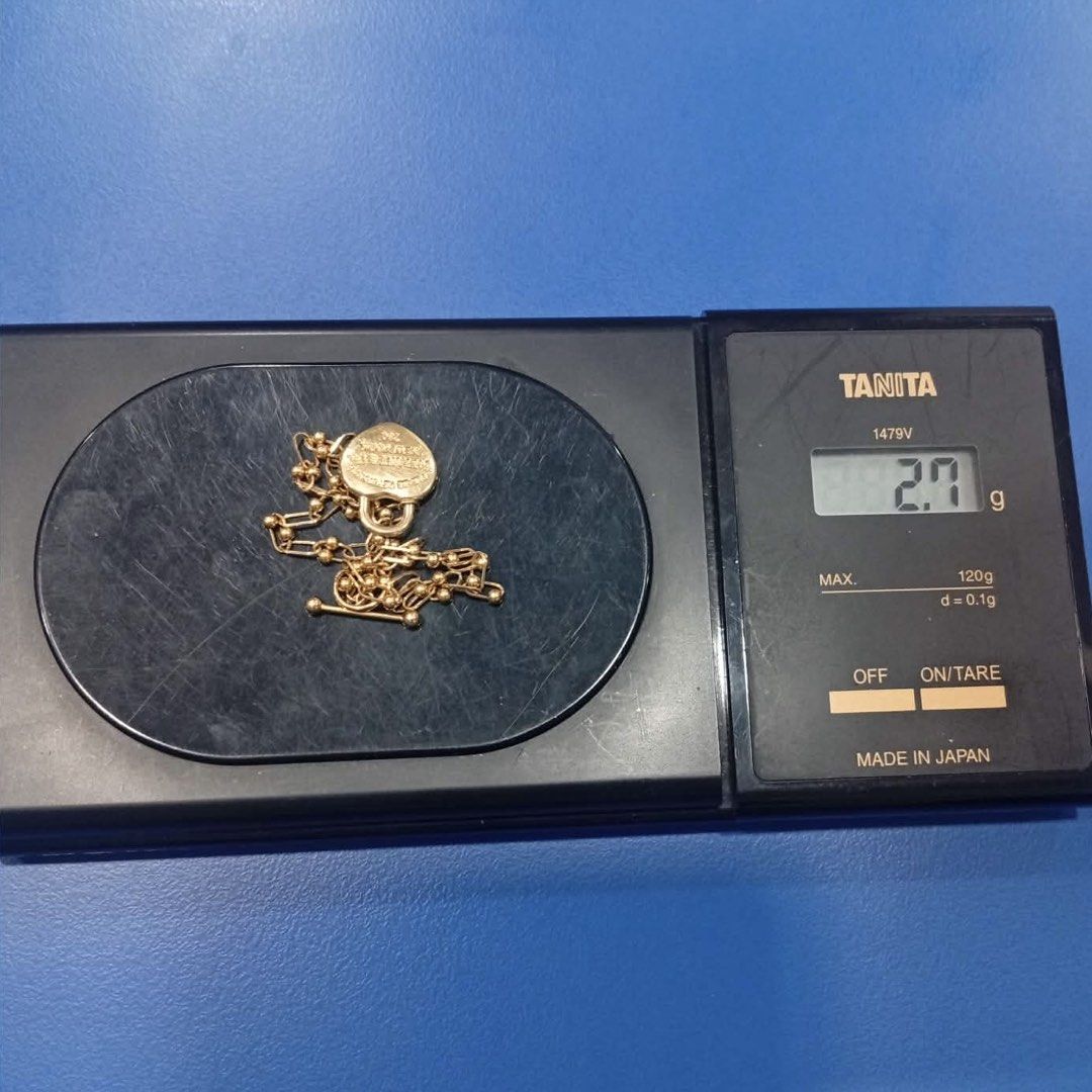 18k Gold Bracelet (Category: Bracelets) located in Dagupan City. Submitted by leilamove (Listing ID 1470906445, Image 2). Description: 18k gold bracelet 2.7g 6,500 per gram personal use, need to let go :( PM me..