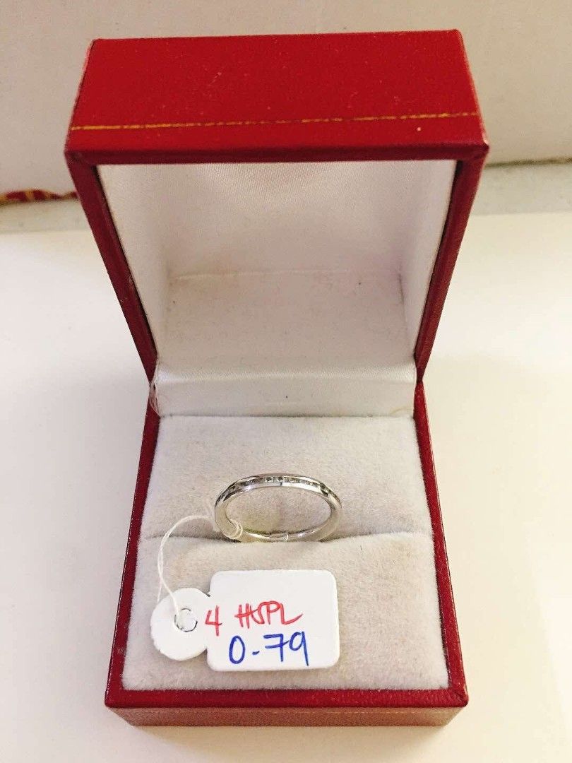 18k Saudi Gold WG Eternity Ring S4 (Category: Rings) located in Manila. Submitted by yourfashionthrifter (Listing ID 1470762962, Image 1). Description: .
