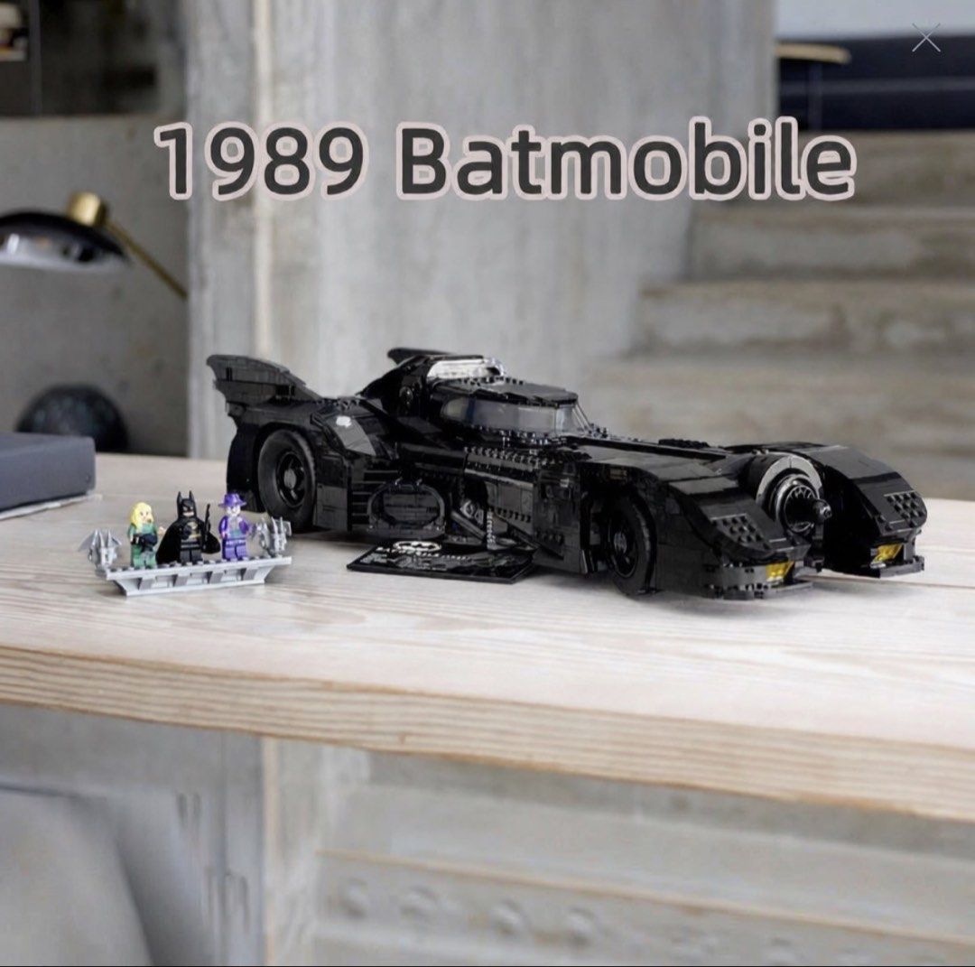 1989 Batmobile 76139 (Category: Lego & Building Sets) located in Manila. Submitted by rmemz.mnl (Listing ID 1470888640, Image 2). Description: - LELE 1989 Batmobile building set with 3,306 pieces - Brand new - Negotiable - Shipping c/o Buyer - GoTyme/BPI.