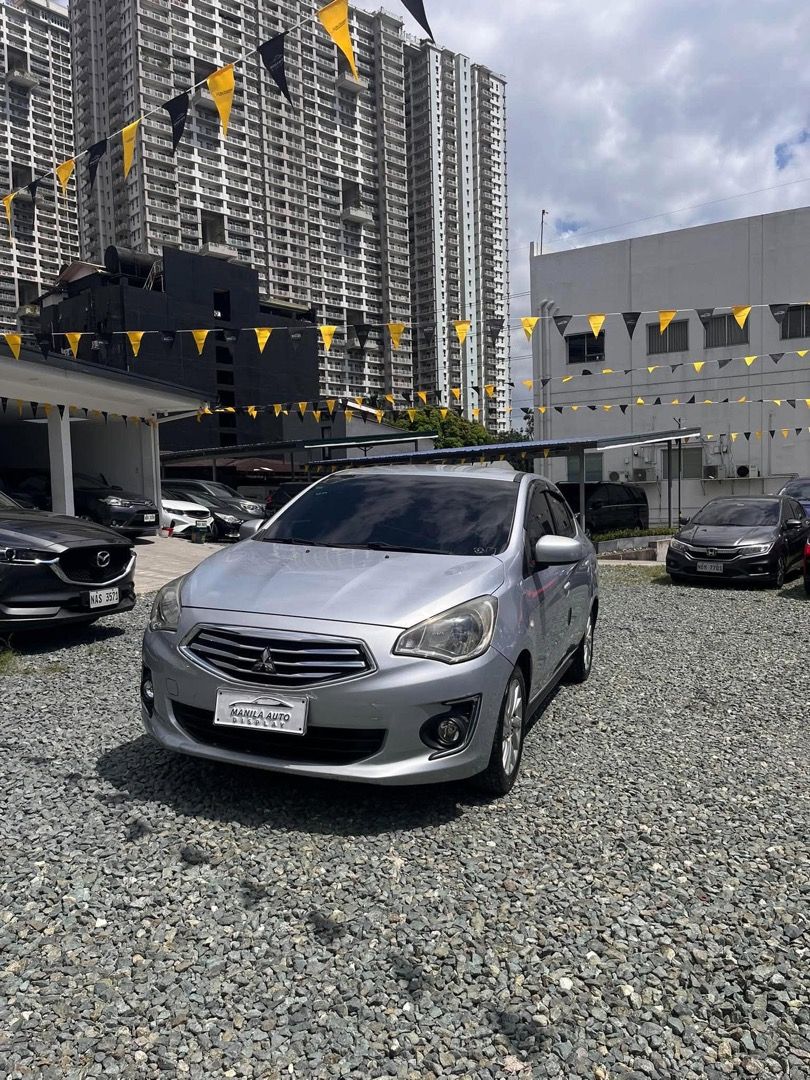 2017 Mitsubishi Mirage G4 (Category: Used Cars) located in Pasig City. Submitted by mad_cars (Listing ID 1470763984, Image 3). Description: 2017 MITSUBISHI MIRAGE G4 GLX 1.2L GAS MANUAL TRANSMISSION ₱298,000 (AVAILABLE FOR FINANCING ZERO PERCENT PROCESSING FEE UNTIL) Cool Silver 1.2L Gasoline Engine Manual Transmission 9 ending plate 80tkms mileage Address: Elements Rosemarie Pasig Boulevard, Brgy Kapitolyo Pasig. Googlemap or Waze: Elements Rose