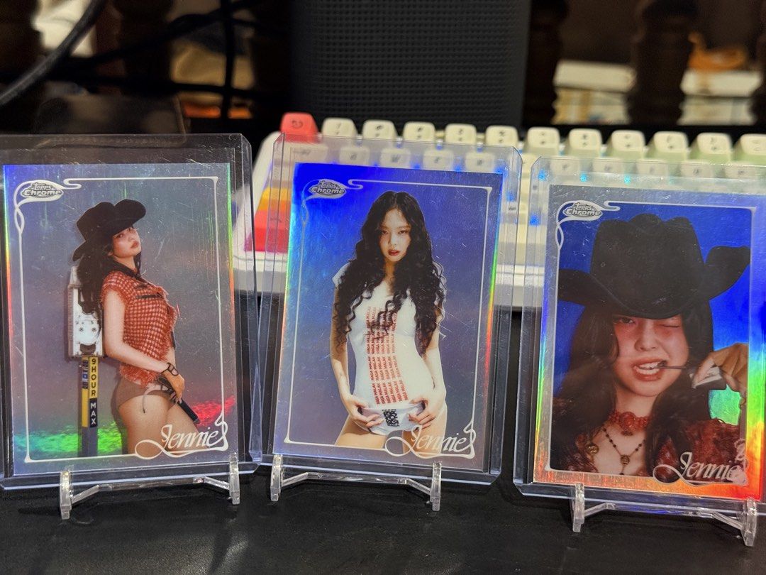 2026 Topps Chrome Jennie Refractors (Category: Raw Singles) located in Paranaque City. Submitted by tuttopassa1217 (Listing ID 1470765762, Image 1). Description: 1000 each, discounts for bundles. Also have the complete base set of 30 cards for 9k..