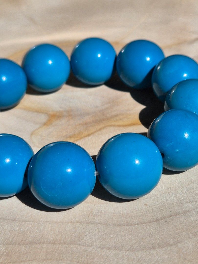 20mm Turquoise Beads Bracelet (Category: Bracelets) located in Antipolo. Submitted by pragmaticshop (Listing ID 1470847134, Image 3). Description: 20mm Turquoise Beads Bracelet.
