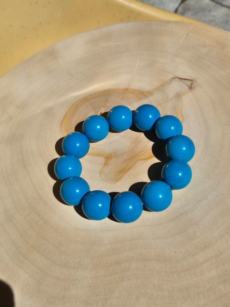 20mm Turquoise Beads Bracelet (Category: Bracelets) located in Antipolo. Submitted by pragmaticshop (Listing ID 1470847134, Image 2). Description: 20mm Turquoise Beads Bracelet.