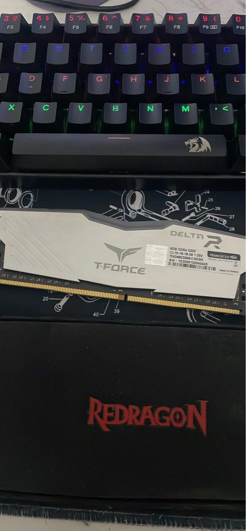 3200mhz 8gb ddr4 t force delta (Category: Computer Parts) located in Manila. Submitted by grandtiger_37861b (Listing ID 1470927913, Image 1). Description: .
