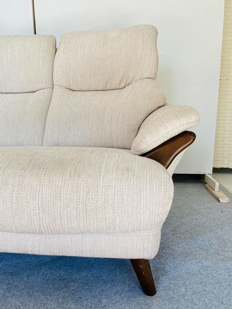 3 Seater Highback Fabric Sofa (Category: Sofas) located in Manila. Submitted by justinlei.103 (Listing ID 1470924903, Image 2). Description: “JAPAN SURPLUS” 3-SEATER HIGHBACK FABRIC SOFA SIZE: 68L” x 32W” x 17Sh” x 38H” inches (AS-IS ITEM) IN GOOD CONDITION.