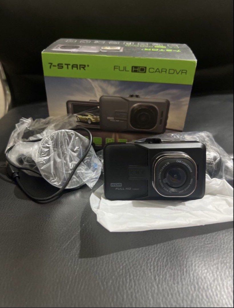 7-STAR FULL HD 1080P Car DVR Dashcam (Category: Audio, Video, Alarm and other Electronic Accessories) located in Manila. Submitted by honey.001 (Listing ID 1470855721, Image 1). Description: ✨Price is negotiable - 7-Star Full HD Car DVR - Records in crystal clear 1080P resolution - Wide angle lens for maximum coverage - All necessary cables included - Comes in original packaging - Essential for your car’s safety and security.