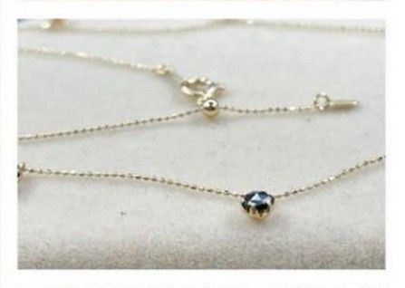 7stones Black diamond station necklace (Category: Necklaces) located in Malolos. Submitted by keenhorse_ef38ab (Listing ID 1470818270, Image 2). Description: 1.20carat black diamond 18karat gold 18 inches (slider adjustable chain) COD/COP VIA LBC 1,000 MINIMUM DOWNPAYMENT.
