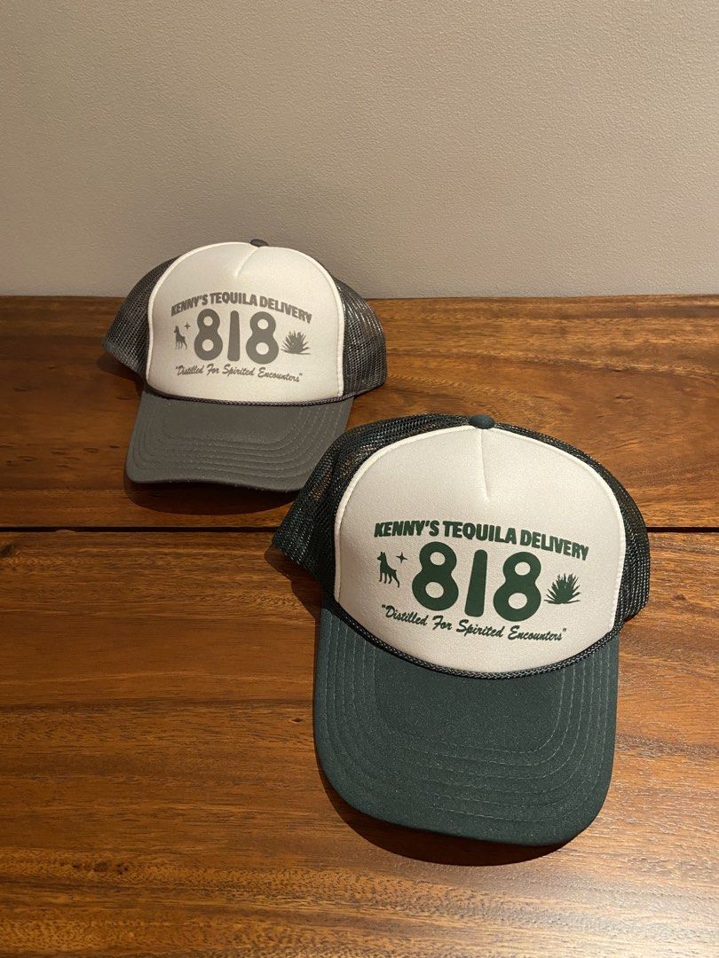 818 Tequila trucker cap (Category: Caps & Hats) located in Manila. Submitted by martinmarggg (Listing ID 1470889783, Image 1). Description: 818 tequila official merch (otto trucker) 2.5k each Php 4,000 for both.