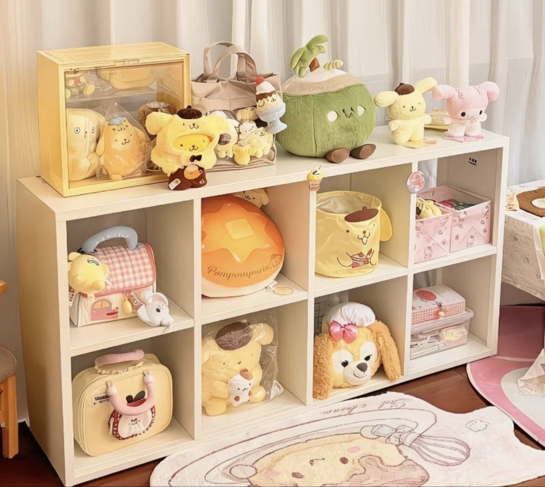 8 compartment bookshelf, Furniture & Home Living, Home Improvement ...
