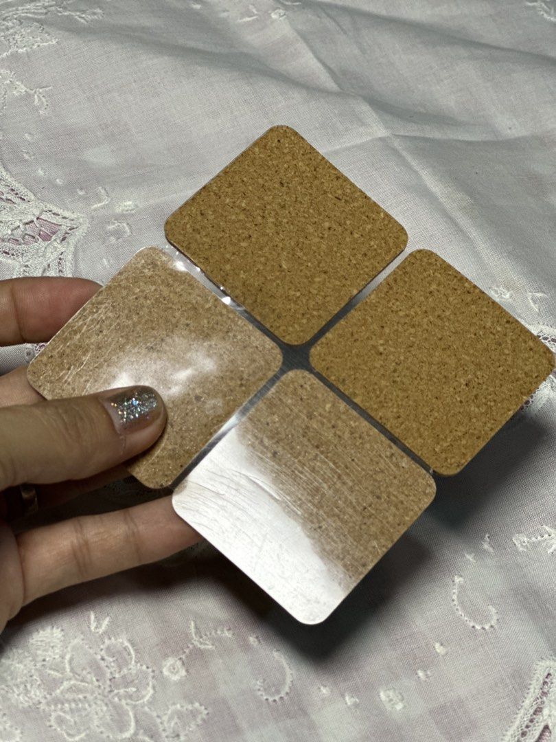 8 pcs Self Adhesive Furniture Glide (Category: Home Improvement Tools & Accessories) located in Davao. Submitted by favoritepreloved (Listing ID 1470871449, Image 2). Description: 💜 4.5cm x 4.5cm.