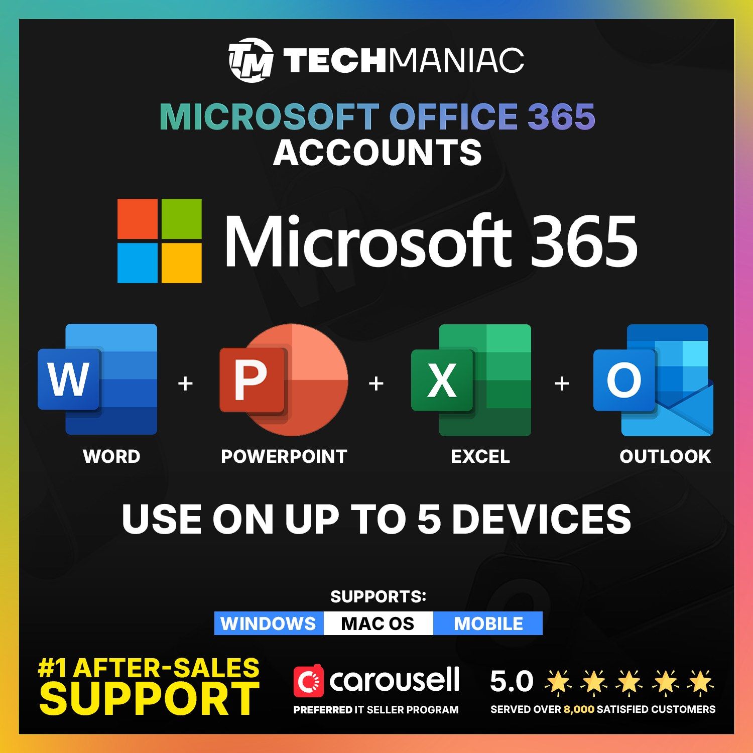 💯 Unlock Microsoft 365 + Copilot AI Full Premium Apps (Excel, Word ...