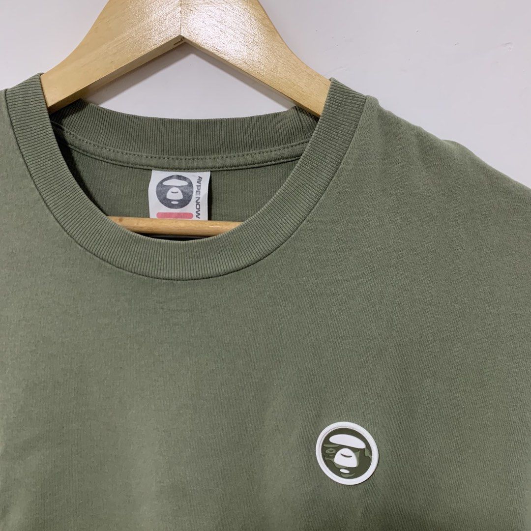 Aape basic logo (Category: Tshirts & Polo Shirts ) located in Cavite. Submitted by yobubsss (Listing ID 1470897300, Image 2). Description: Size Small 20w 27L Good condition Issue see last 2pic.