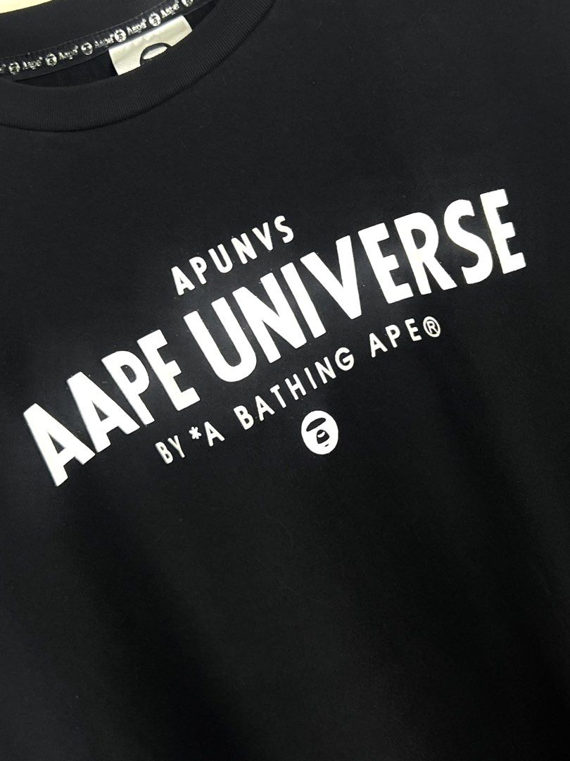 ‎“AAPE BY BATHING APE APE UNVRS GRPHC TEE (Category: Tshirts & Polo Shirts ) located in Taguig. Submitted by ldm.ph (Listing ID 1470745950, Image 3). Description: ‎(LDM-D-0243) ‎Size:ACTUAL FIT:LARGE ‎Dimensions ‎Inches width:22 ‎Inches length:28 ‎Condition: EXCELLENT ‎Color rate:9.5 ‎Flaws:❌ ‎(READY TO WEAR) ‎..