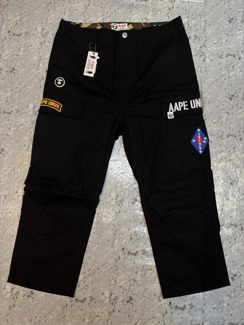 Aape cargo pants (Category: Activewear) located in Manila. Submitted by raven236 (Listing ID 1470900993, Image 1). Description: 34x36.5.