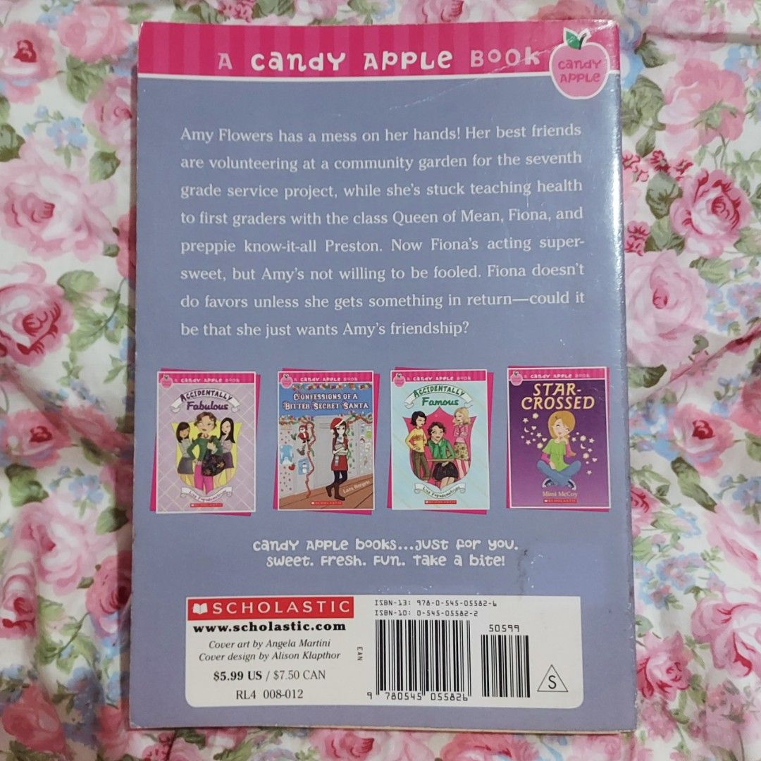Accidently Fooled A Candy Apple Book Scholastic (Category: Children's Books) located in Manila. Submitted by will_willow29957 (Listing ID 1470759086, Image 2). Description: 🌸 Accidentally Fooled – A Candy Apple Book 💰 Price: ₱70 ✨ Pre-loved, with minor flaws. Selling Accidentally Fooled by Lisa Papademetriou, published by Scholastic under the Candy Apple Books collection. A pre-loved children's and young adult fiction title for readers who enjo
