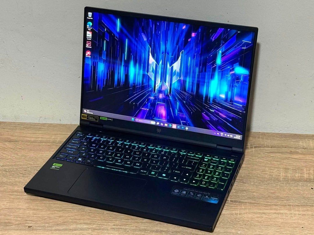 ACER PREDATOR HELIOS NEO 16 (Category: Laptops & Notebooks) located in Manila. Submitted by estillomopatricia (Listing ID 1470800030, Image 3). Description: ₱73,990 only 🔥🔥🔥 No issue. Good Condition ACER PREDATOR HELIOS NEO 16 INTEL CORE I7 14TH GEN 16GB RAM 512GB SSD RTX 4060 15.6 WQXGA 165HZ RGB BACKLIT 💻Good for Gaming, Autocad, Editing, & WFH 💻Ready to use. Specification ▪️INTEL CORE I7-14700HX (28 CPUs) ▪️16GB MEMORY RAM 5600 MT/s DDR5 
