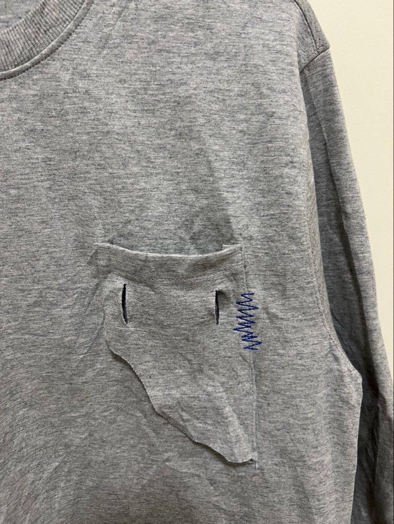 Ader Gray Pullover Sweater (Category: Coats, Jackets and Outerwear) located in Manila. Submitted by thriftpoint99 (Listing ID 1470817662, Image 3). Description: 21.5x31 No issue Excellent condition.