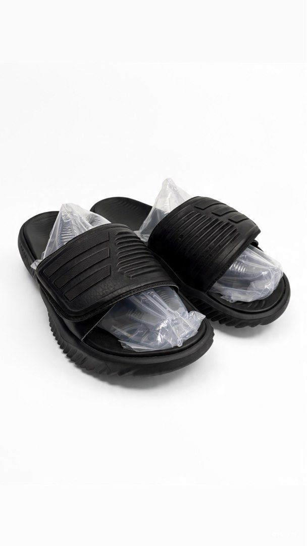 Adidas Alphabounce Slide 2.0 (Category: Slippers & Slides) located in Bayombong. Submitted by fliptique (Listing ID 1470834757, Image 1). Description: Adidas Alphabounce Slide 2.0 (Black) Very Good Condition Original/Authentic Pre-owned Slides Not Thrifted Size : US: 7 UK : 7 FR : 40 1/2 JP : 255 CHN : 250 Made : Vietnam Color Rate : 10 Issue : Minimal Scratches (see last pic) ₱1300 + sf 📩Hit A Message If Interested Note : (The Slides Is Size 7 