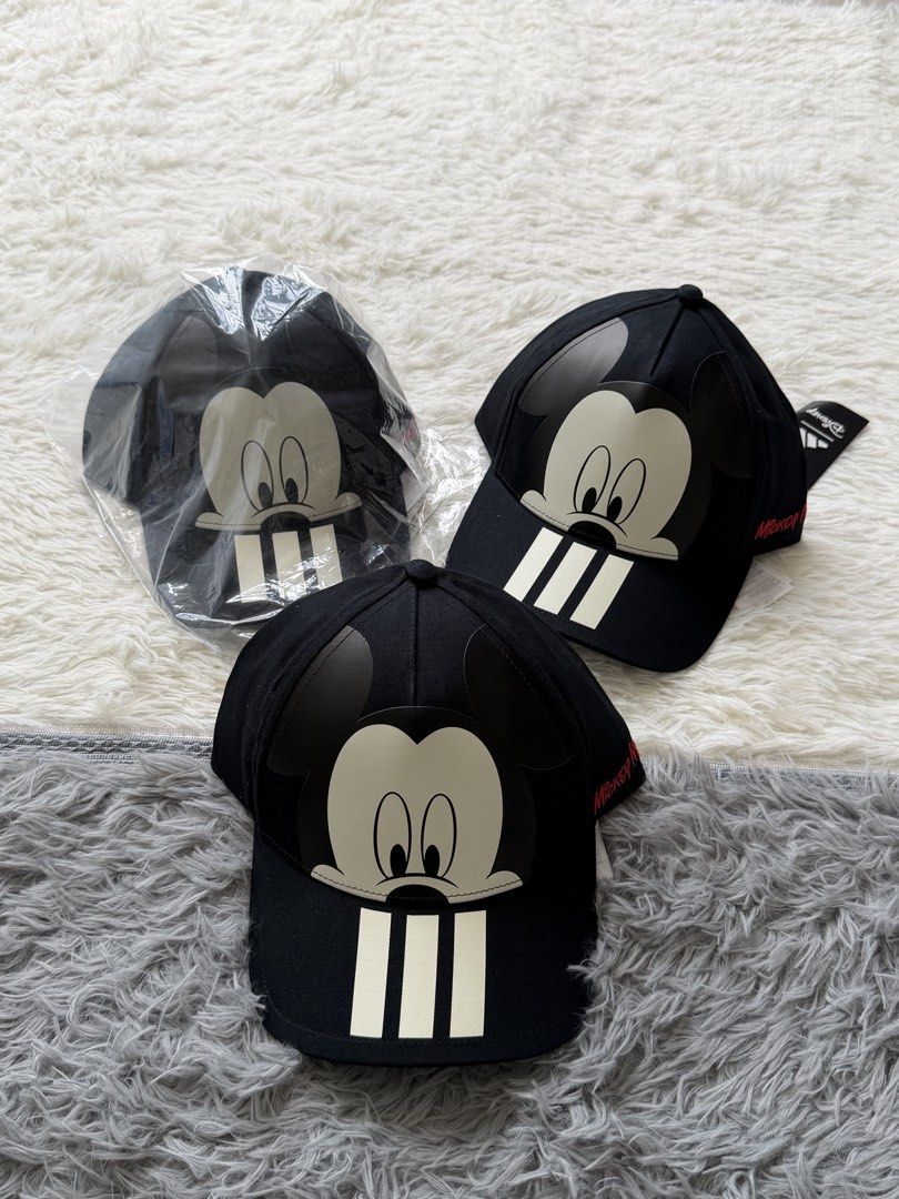 Adidas Disney Mickey Mouse Cap (Category: Caps & Hats) located in Quezon City. Submitted by shoeplug.ph (Listing ID 1470862877, Image 1). Description: Adidas Disney Mickey Mouse Cap brandnew , complete with tags ₱1,000 (3 pieces available).