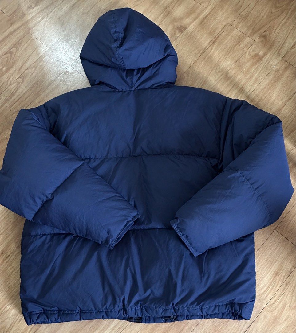 ADIDAS Firebird Goose Down Navy Puffer Jacket (Category: Coats, Jackets and Outerwear) located in Manila. Submitted by manifestd (Listing ID 1470832978, Image 2). Description: ADIDAS Firebird Goose Down Navy Puffer Jacket ✔️Embroidered Firebird logo, engraved hardware, snap closure pockets ✔️Men’s-L, fits up to 2XL, width 26.5, length 27”, shoulders 23”, sleeves- 25” ✔️Great condition, no issue ✔️No ww photos, actual photos posted ✔️Lalamove/ J&T