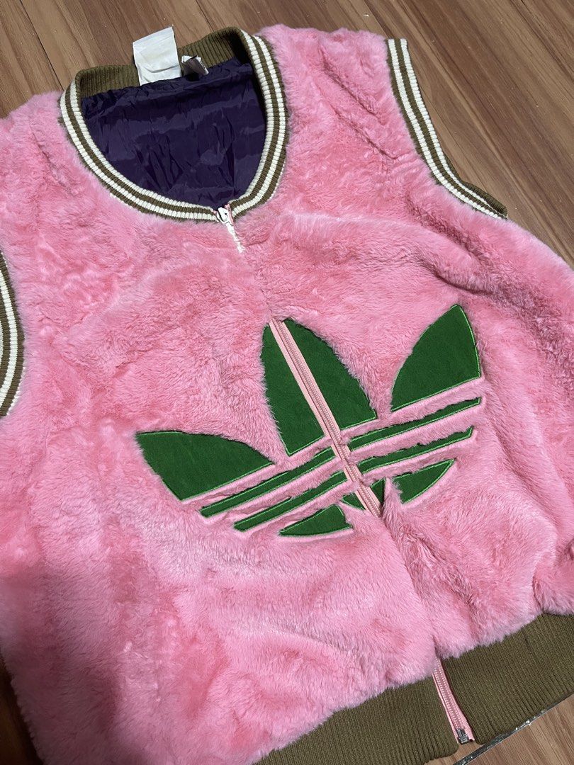 Adidas Heritage Embroid Vest Jacket (Category: Coats, Jackets and Outerwear) located in Bulacan. Submitted by sanjisthrift (Listing ID 1470807068, Image 2). Description: Size Small Width 19 Length 23 Excellent Condition 9/10 Need wash.