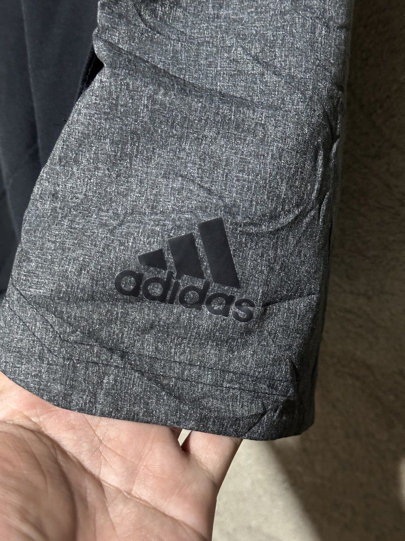 Adidas Short (Category: Activewear) located in Ozamiz City. Submitted by quick_done_deals (Listing ID 1470769241, Image 2). Description: 🛒 ** Adidas Short ** 🩶🖤 💯 Excellent Condition 📐 Dimes: Length: 19.5 Waist: 34-38 🔍 Issue: None 🎨 Color Rate: 9.5 / 10.