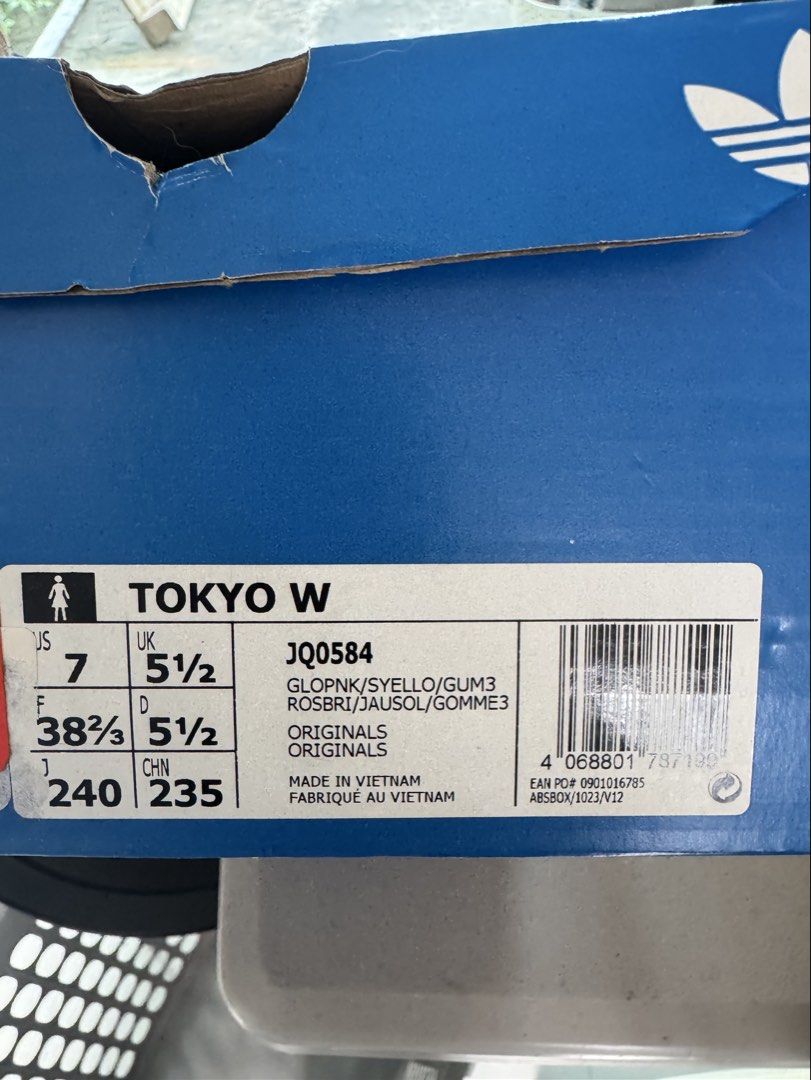 Adidas tokyo pink and green (Category: Sneakers) located in Pasig City. Submitted by kodak.blue (Listing ID 1470801288, Image 2). Description: .