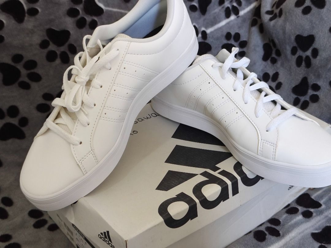 Adidas VS Pace 2.0 Triple White 🤍 (Category: Casual Shoes) located in Caloocan City. Submitted by gentledragon.9c0728 (Listing ID 1470862166, Image 1). Description: Model: HP6012 Size: US 8 / UK 7.5 / JP 260 Condition: Brand new, tried on only With original box (slightly deformed due to delivery) Selling my Adidas VS Pace 2.0 Triple White. It was a gift from my friend from Japan, but unfortunately, the size doesn't fit me. ✅Never worn ✅Clean con