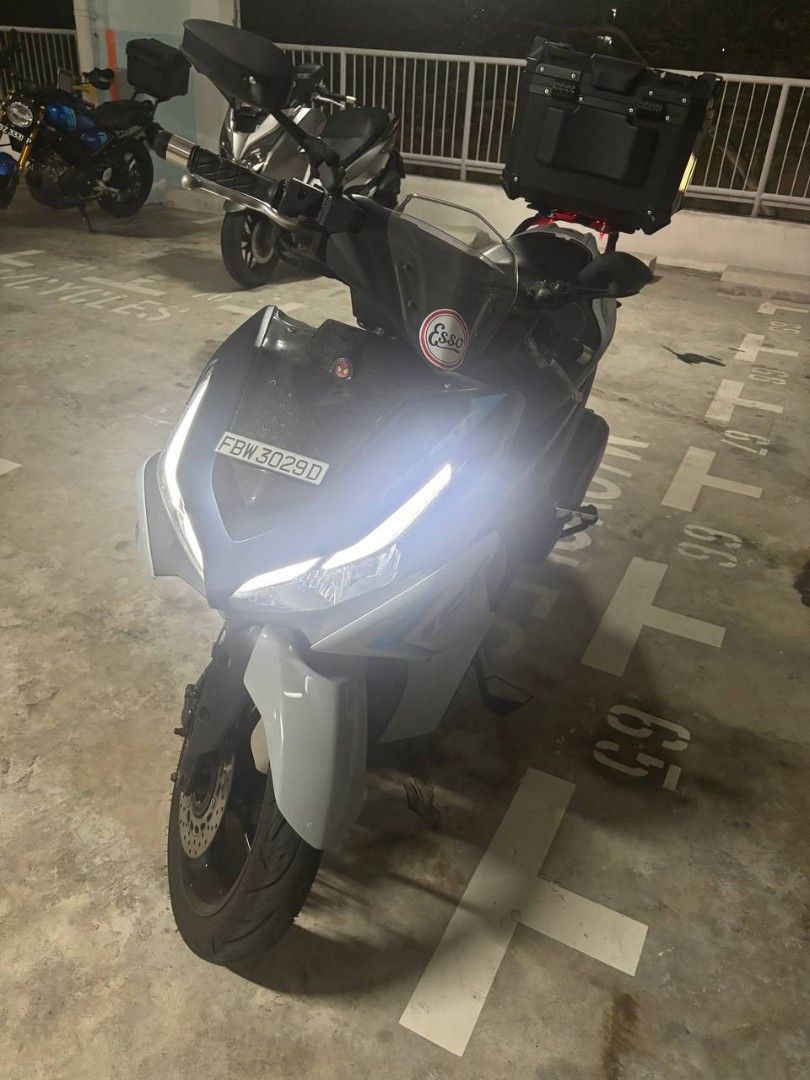 Aerox V2 APRIL 2034, Motorcycles, Used Motorcycles, Class 2B on Carousell
