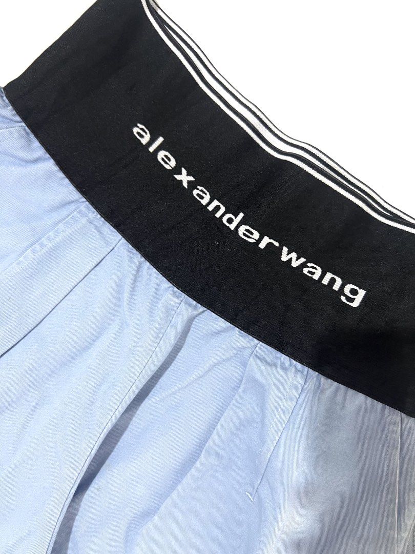 ‎“ALEXANDER WANG” SCRPT HIGHWAIST SHORTS (Category: Shorts) located in Taguig. Submitted by ldm.ph (Listing ID 1470913398, Image 3). Description: ‎(LDM-B-0174) ‎Size:ACTUAL FIT:MEDIUM ‎Dimensions Waistline: 24 (STRETCHABLE) ‎Inches length:14 Leg opening:14 ‎Condition: GOOD AS NEW ‎Color rate:10 ‎Flaws:❌ ‎(READY TO WEAR).