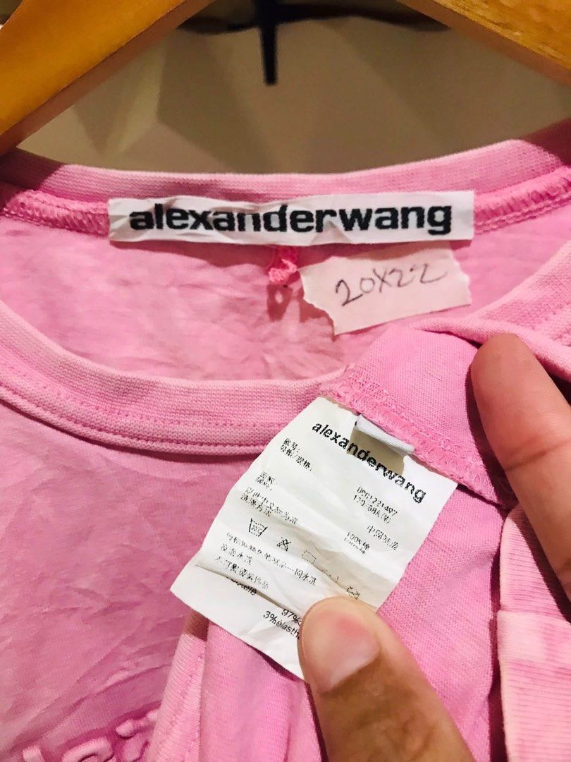 alexander wang shirt🔥 (Category: Luxury Apparel) located in Tanay. Submitted by drthriftthree (Listing ID 1470929963, Image 2). Description: excellent condition!.