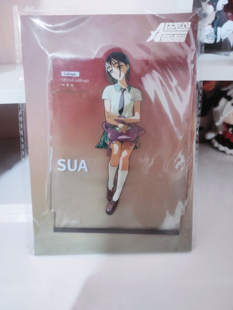 Alien Stage Fading Youth Standee Sua (Category: Character Goods) located in Cebu City. Submitted by vivibits (Listing ID 1470832506, Image 1). Description: RFS: Extra Price with isf na buyer shoulders sf Jnt/maxim for cebu Gcash/Maribank.