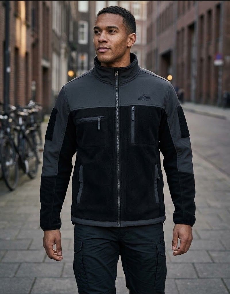Alpha Industries Jacket (Category: Coats, Jackets and Outerwear) located in Bolinao. Submitted by tokiya. (Listing ID 1470783696, Image 2). Description: Alpha Industries Size Large fittings (M on tag) 22x28 Excellent Condition.