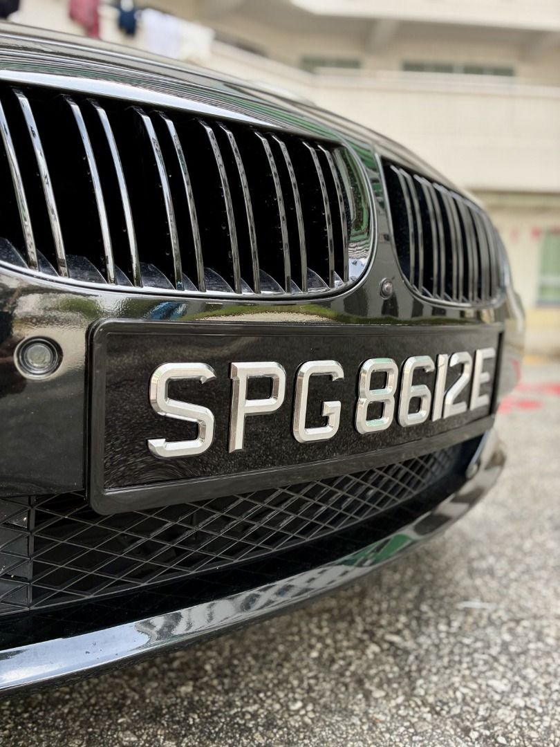 Aluminium Chrome Number Plate | BMW 630i / BYD Sealion 7 | Same Day ...