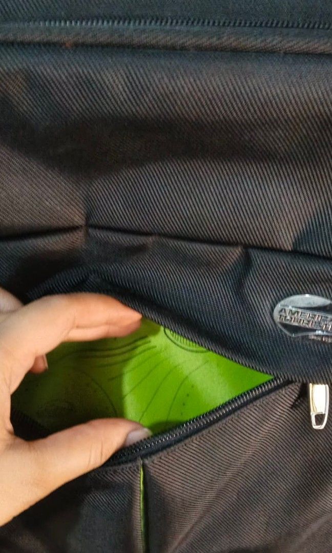 American Tourister (Category: Luggage) located in Manila. Submitted by jzjapansurplus (Listing ID 1470838822, Image 2). Description: NEW ARRIVAL‼️ BRANDED AMERICAN TOURISTER BY SAMSONITE SPINNER LUGGAGE Carry on,cabin,small Size 🔰Softcase Nylon Polyester 🔰Top and Side Carrier Handle 🔰Telescopic Push Handle 🔰Smooth and Silent 360 Rotation wheels 🔰Front and Back zipper Pocket 🔰Wide space Suitcase With Support Strap and Pocket 🔰NO ISSUE‼️Good