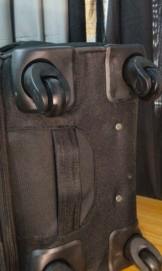 American Tourister (Category: Luggage) located in Manila. Submitted by jzjapansurplus (Listing ID 1470839798, Image 2). Description: NEW ARRIVAL‼️ BRANDED IMPORTED FROM JAPAN AMERICAN TOURISTER BY SAMSONITE SPINNER LUGGAGE📍 🔰Expandable zipper 🔰Softcase Nylon Polyester 🔰Top and Side Carrier Handle 🔰Telescopic Push Handle 🔰 360 Rotation wheels ✨Front zipper Pocket 🔰Wide space Suitcase With Support Strap and Pocket 🔰 Lightweight 🔰NO ISSUE‼️