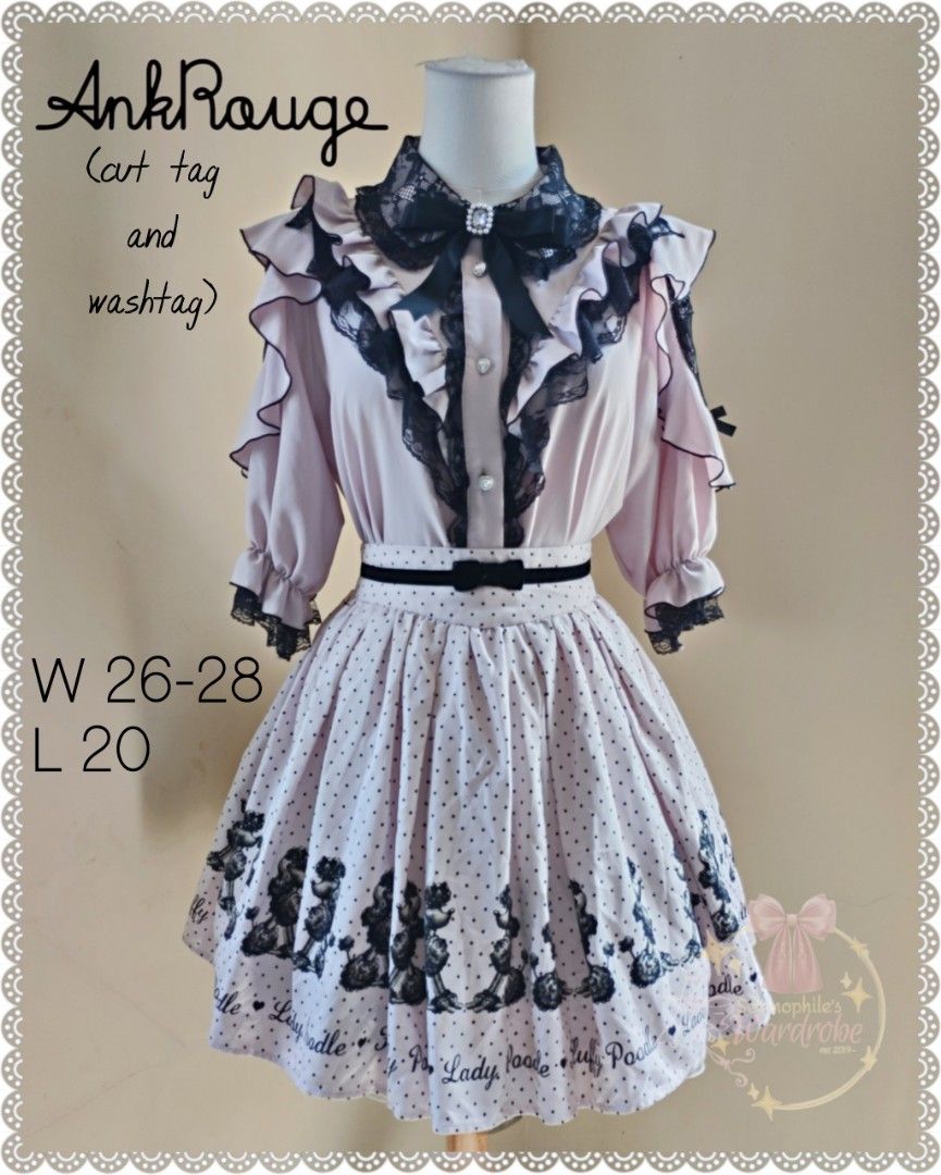 Ank Rouge Polka Dot Poodle Skirt (Category: Skirts) located in Batangas. Submitted by selenophile__ (Listing ID 1470927484, Image 1). Description: .