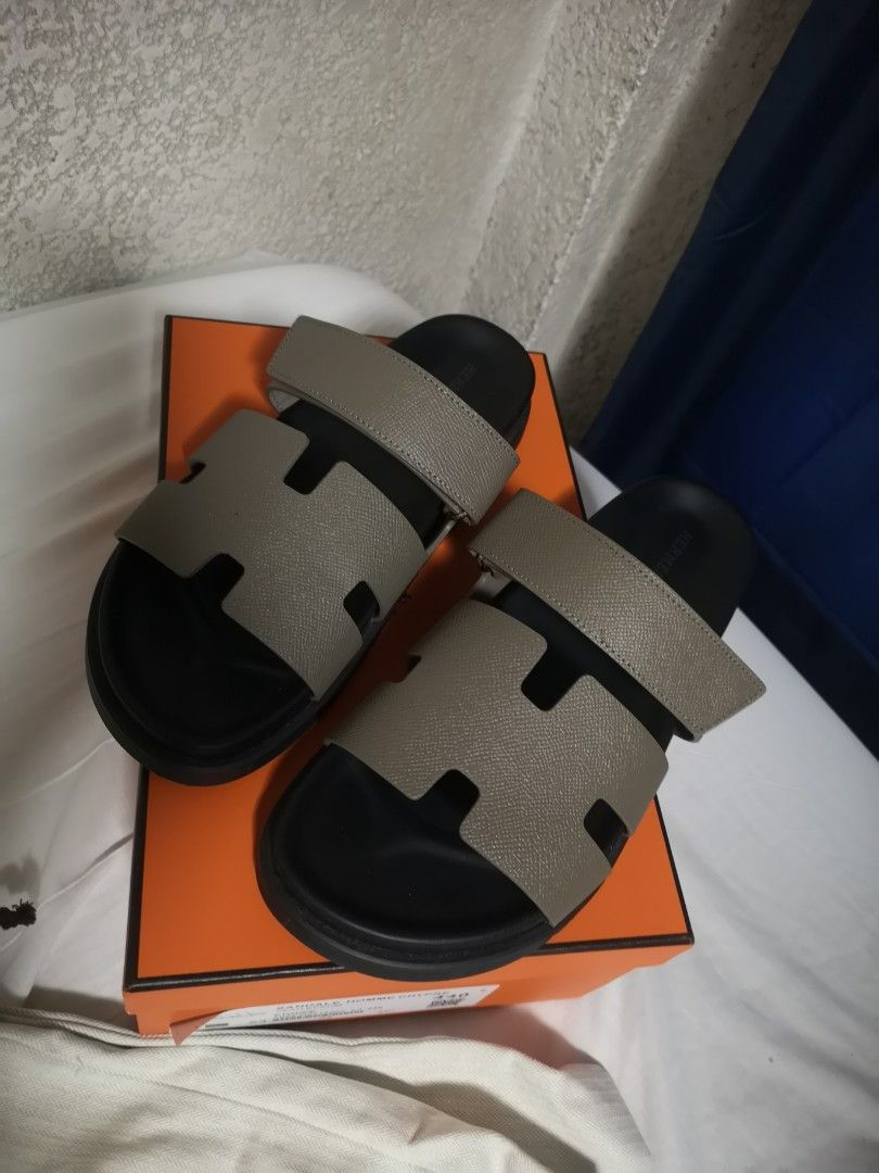 hermes chypre (Category: Sneakers) located in Manila. Submitted by wildocean_bc7ef8 (Listing ID 1470764064, Image 1). Description: for sale h brand ap batch chypre toupe color 44 slightly used 8k FIXED 09939529009.