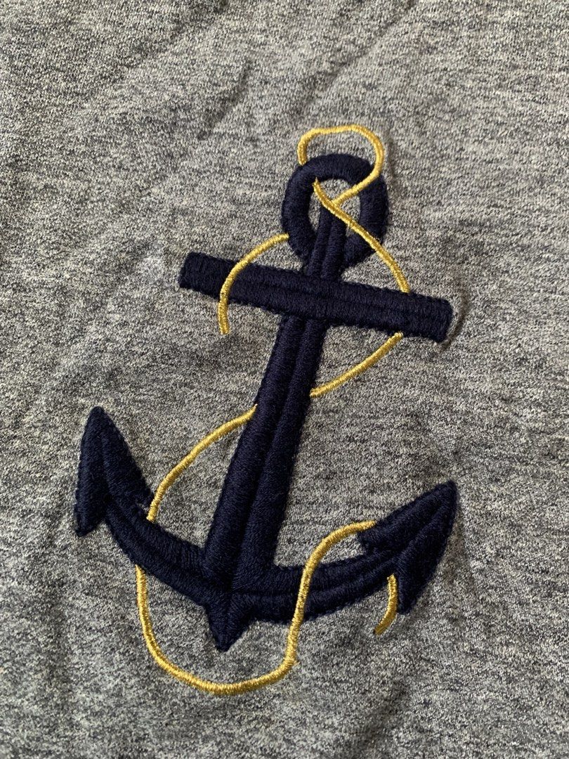 APC Anchor Pullover Sweatshirt (Category: Coats, Jackets and Outerwear) located in Baguio. Submitted by the_gunstore (Listing ID 1470820883, Image 2). Description: Size tagged: XS Issue: Minimal Stains Width:17 Length:21.5 Shoulder:14.5 Sleeve:18.