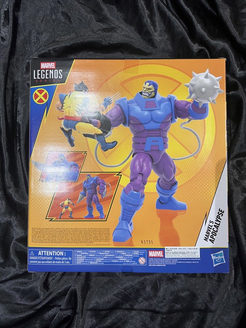 Apocalypse Marvel Legends (MISB) Kapitolyo, Pasig City (Category: Action & Battle Toys) located in Pasig City. Submitted by forlorngam68725 (Listing ID 1470578063, Image 2). Description: Available - October 29, 2026 LALAMOVE pin or pick up - near Capitol Commons, Pasig City. Meet up - Wendy’s, Greenfields, Mandaluyong City (weekend). MINT IN SEALED BOX Figure - Good condition Box - Varies from item to item. What you see is what you get. As is, we